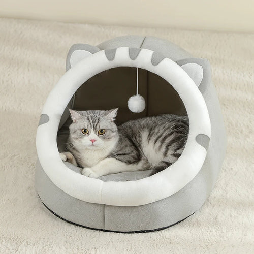 Súper Cama Cueva Cálida para Gatos