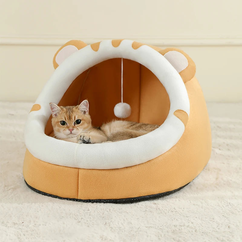 Súper Cama Cueva Cálida para Gatos