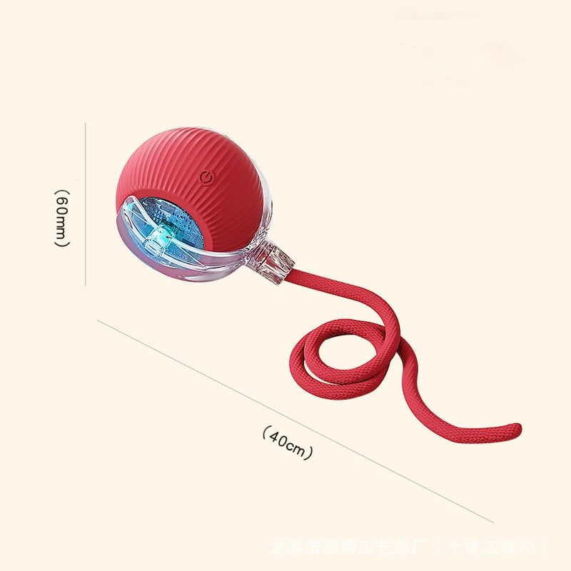 Pelota Interactiva Automática para Gatos